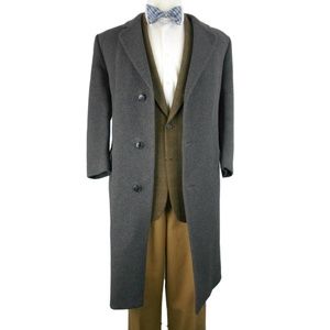 Ashford & Reede Cashmere Wool English Overcoat 44R